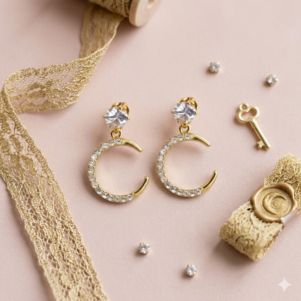 Golden Hour Glow Hoops