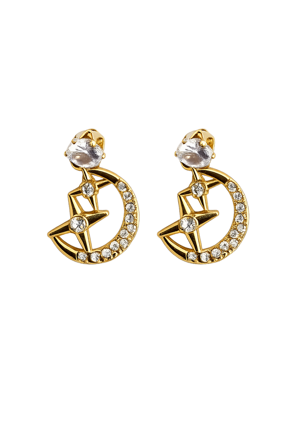 Celestial Compass Earring
