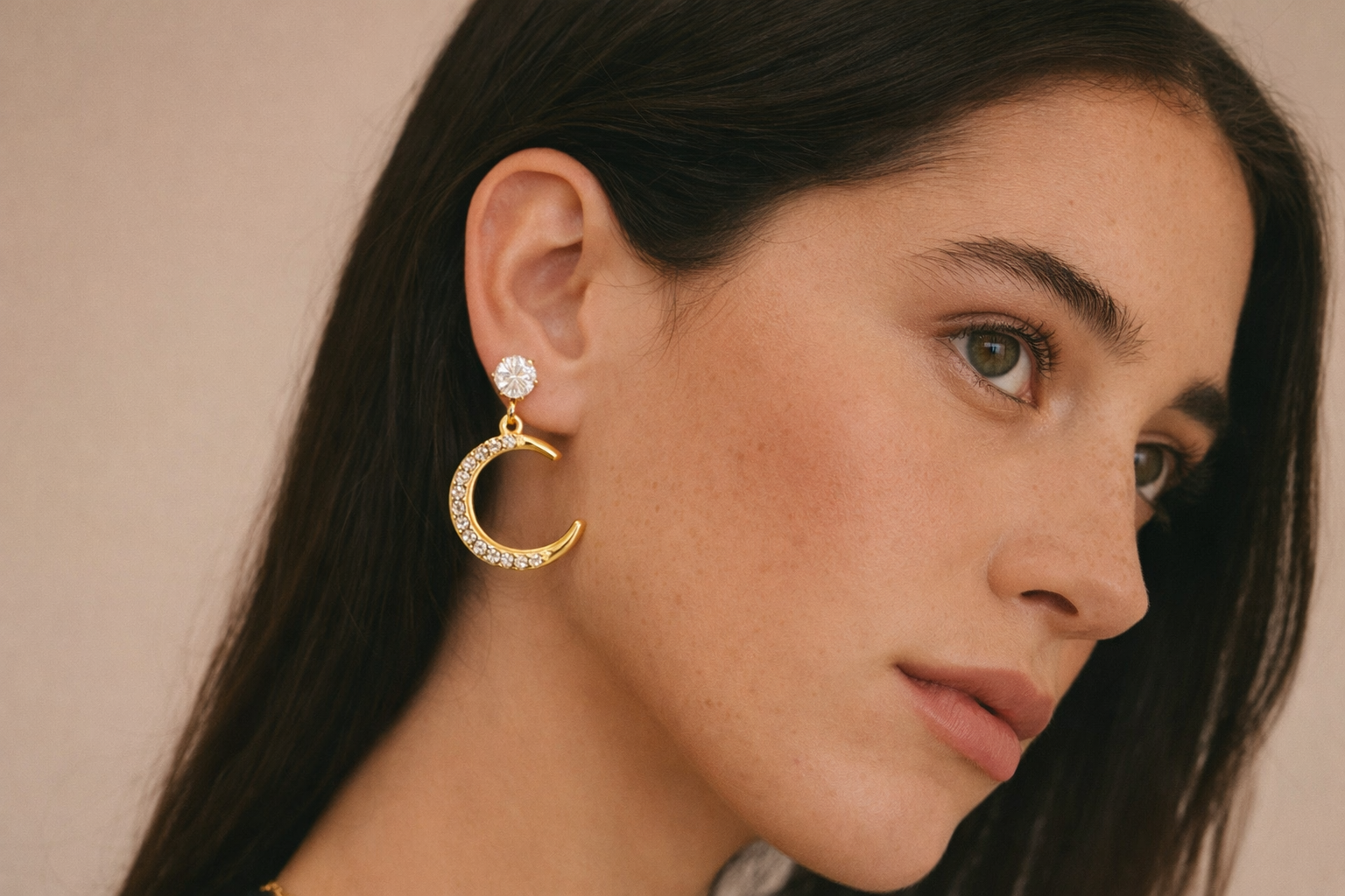 Golden Hour Glow Hoops