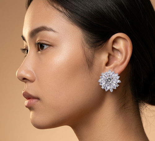 FrostBloom Luxe Studs